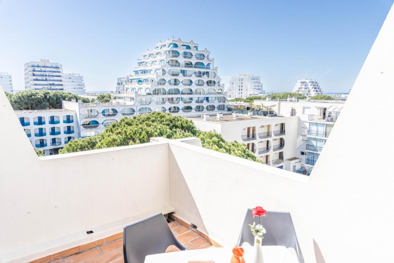 Le Seventie's 3 Terrasse-netflix-wifi-parking-mer-top Pros Servicesconciergerie Apartment La Grande-Motte